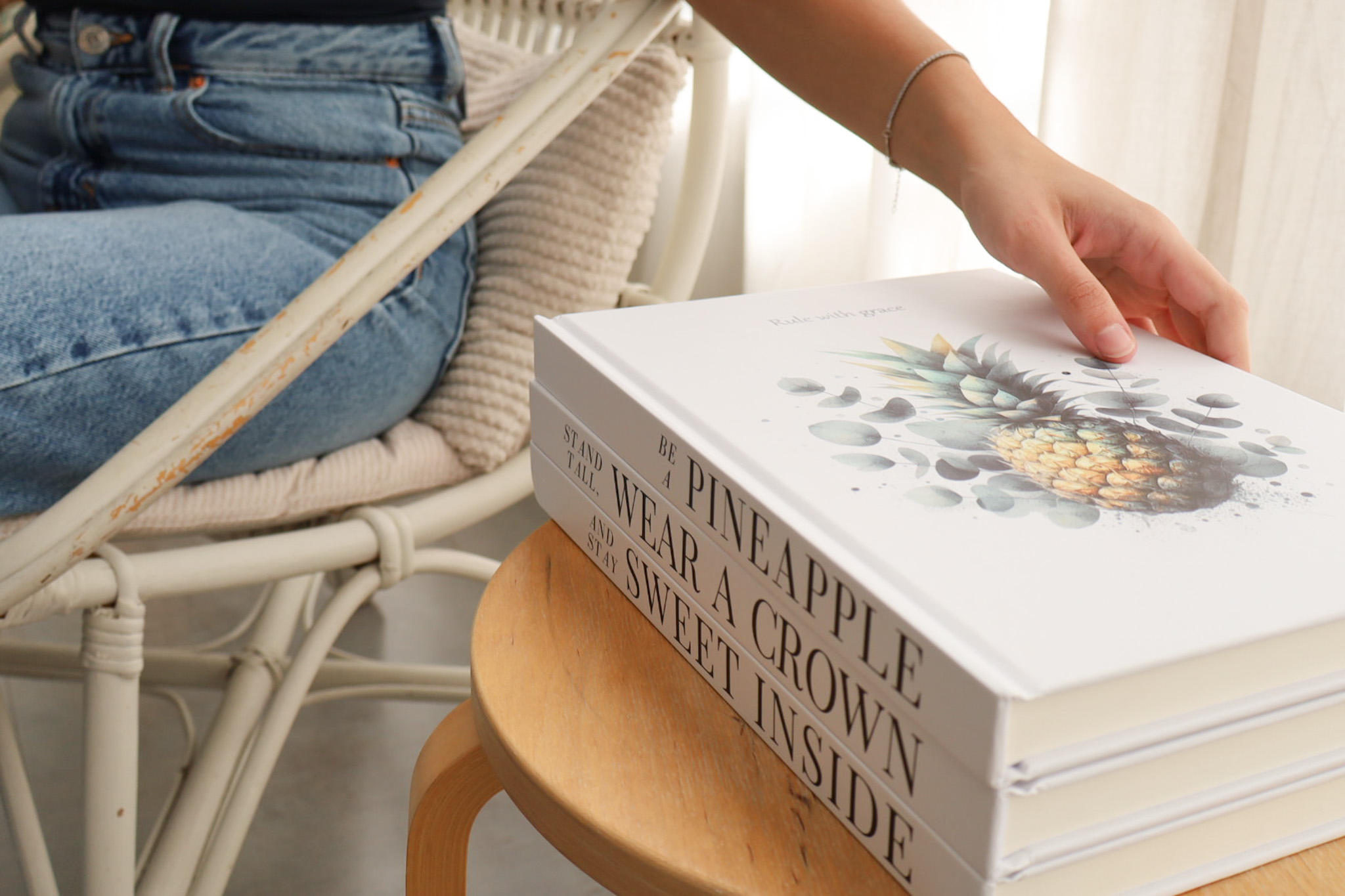 faux decorative books for stylish home decor