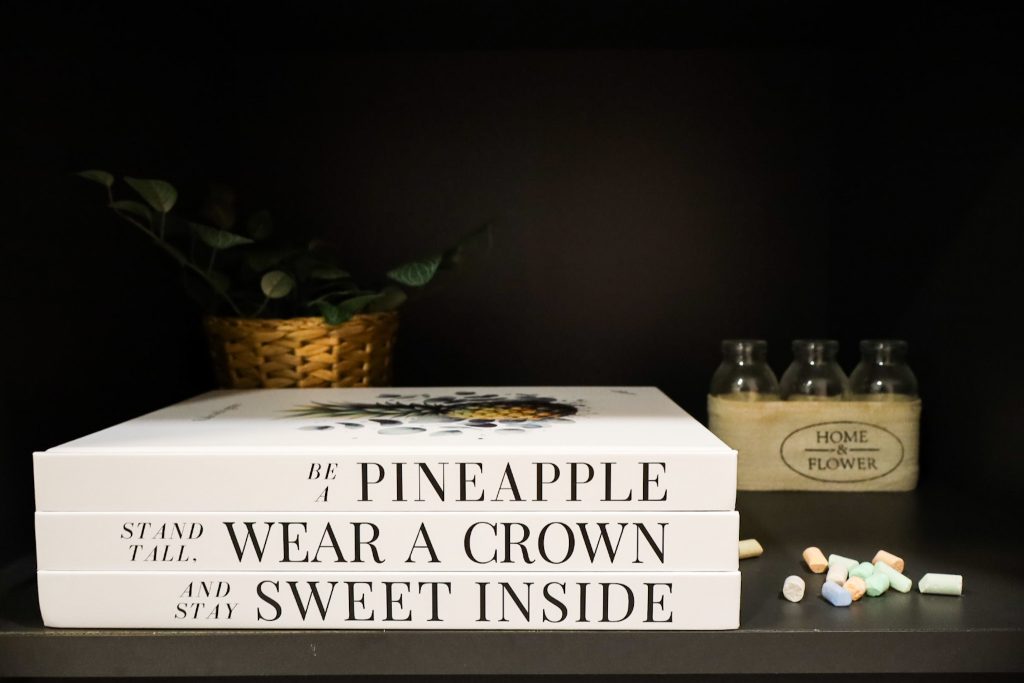 Make a statement in your entryway by styling decorative books on consoles or side tables. This creates a welcoming and stylish first impression.